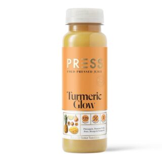 PRESS Healthfoods Cold-Pressed Turmeric Glow Juice