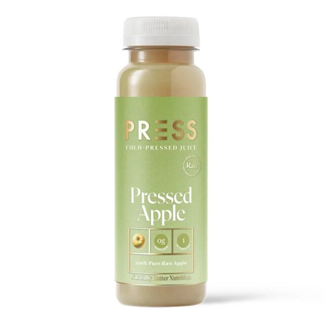 PRESS Healthfoods Cold-Pressed Apple Juice