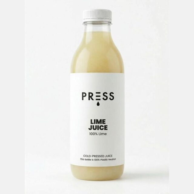 PRESS Healthfoods Cold-Pressed Lime Juice
