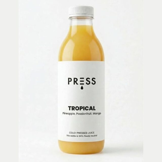 PRESS Healthfoods Cold-Pressed Tropical Juice