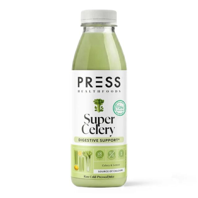 PRESS Healthfoods Cold-Pressed Celery Juice