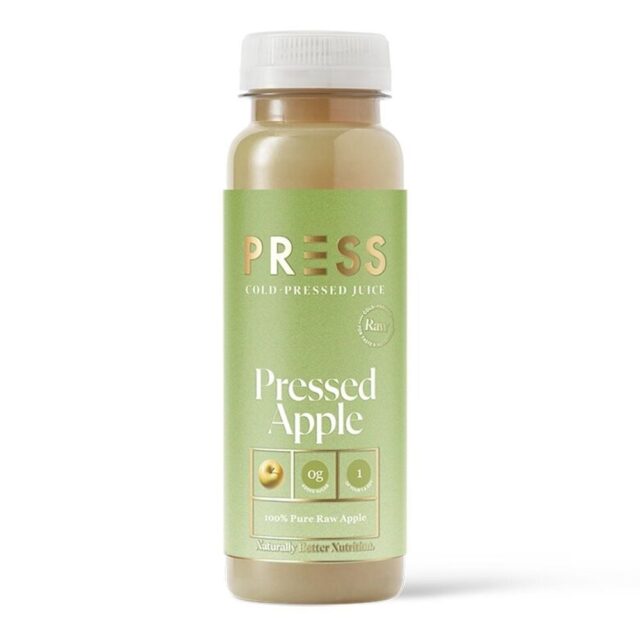PRESS Healthfoods Cold-Pressed Apple Juice