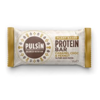 Pulsin Caramel Choc & Peanut Protein Booster