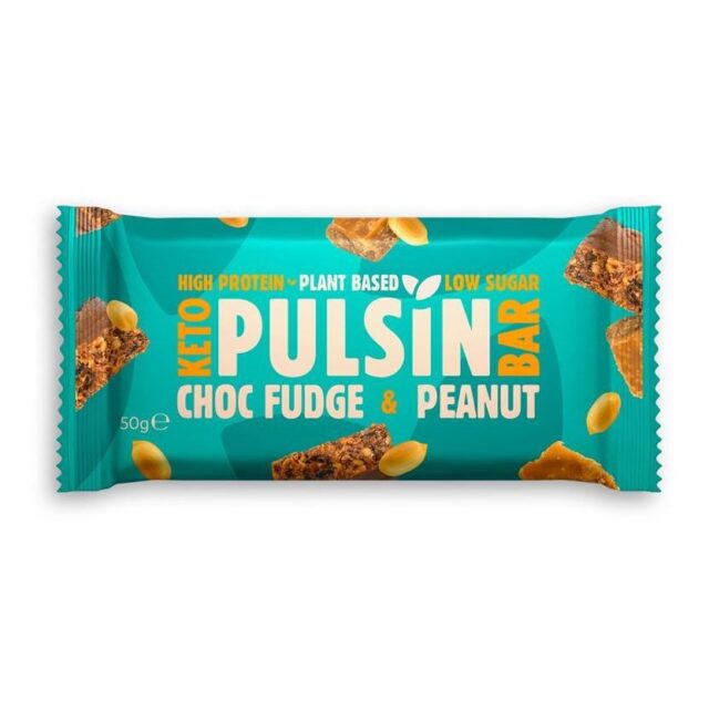 Pulsin Choc Fudge Peanut Keto Bar