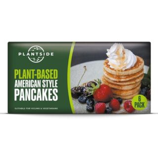 Plantside Plant Based American Style Pancakes - 6 Pancakes