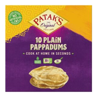 Pataks Cook At Home Pappadums