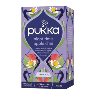 Pukka Herbs Organic Night Time Apple Chai