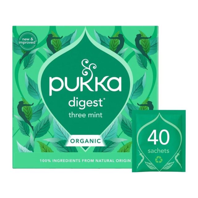 Pukka Herbs Organic Three Mint