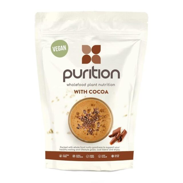 Purition Vegan Wholefood Nutrition with Chocolate
