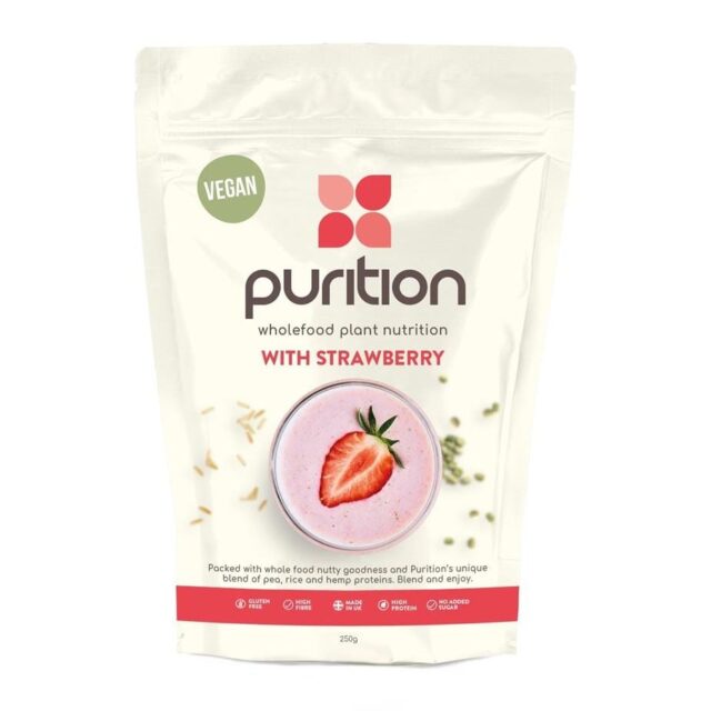 Purition Vegan Nutrition with Protein Strawberry