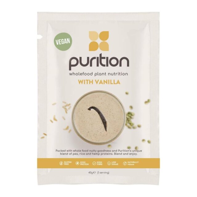 Purition Vegan Wholefood Nutrition Vanilla 40g (1 serving)