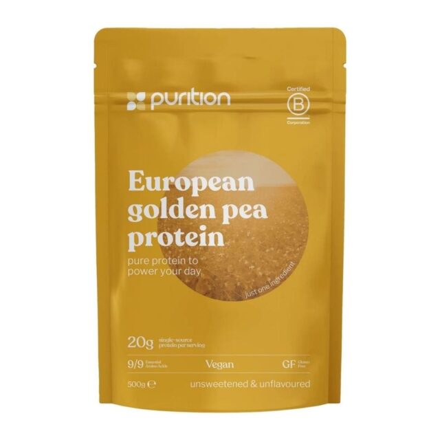Purition Golden Pea Protein Isolate 500g (20 servings)