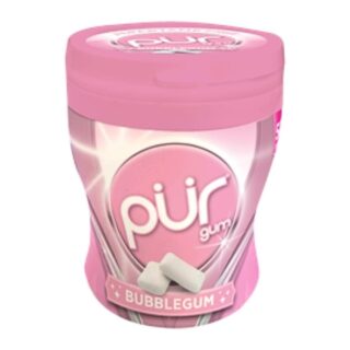 Pur Gum Aspartame Free Bubblegum 70g Shaker Cup
