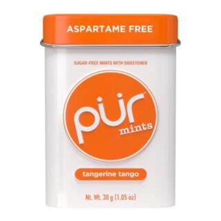 Pur Gum Aspartame Free Mints Tangerine Tango 30g Tin