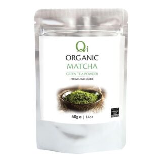 Qi Organic Matcha Green Tea Powder 40g Pouch
