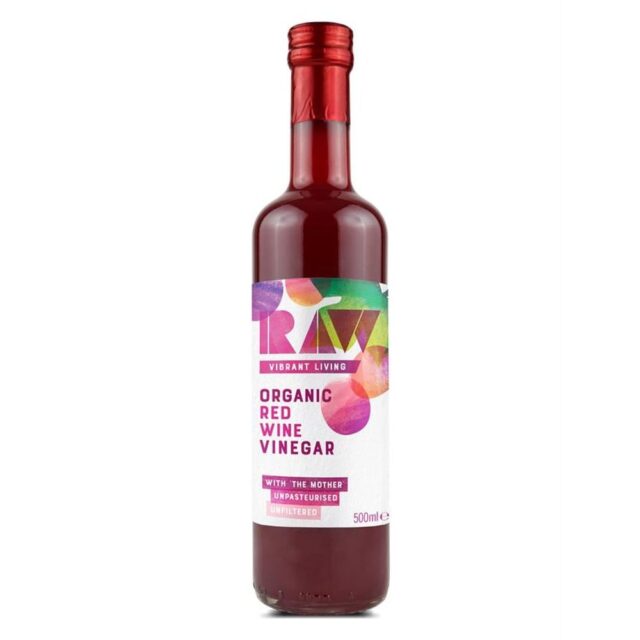 Raw Health RAW Organic Red Wine Vinegar with the Mother