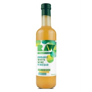 Raw Health RAW Organic White Wine Vinegar with the Mother
