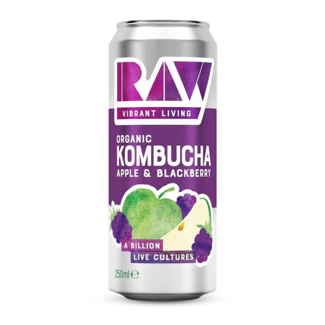 Raw Health Organic RAW Kombucha - Apple and Blackberry