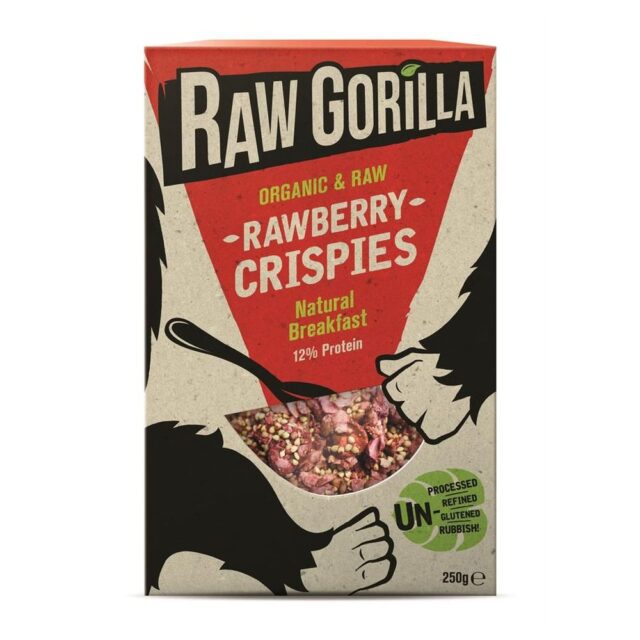 Raw Gorilla Rawberry Crispies