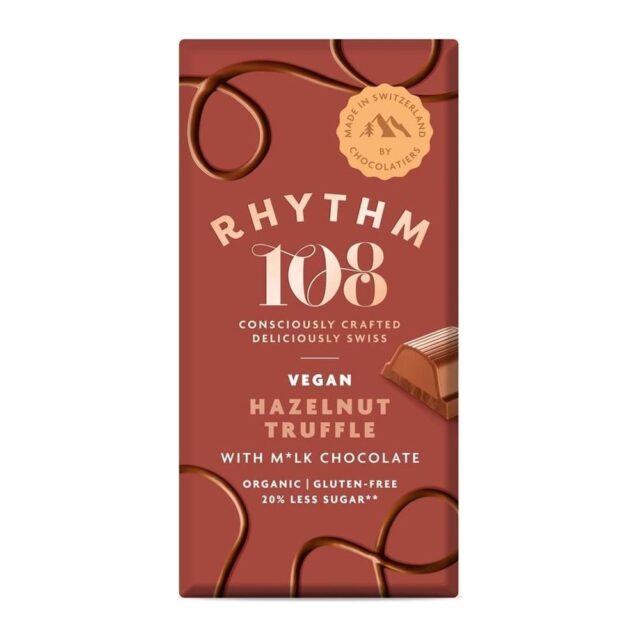 Rhythm 108 Chocolate Tablet Hazelnut Truffle