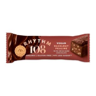 Rhythm 108 A Swiss Chocolate Coated Bar - Hazelnut Praline Flavour
