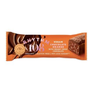 Rhythm 108 Chocolate Orange with Swiss Dark Chocolate Bar