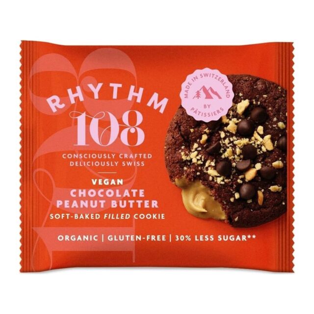 Rhythm 108 Soft Filled Cookie - Choc Peanut Butter