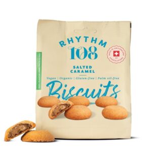 Rhythm 108 Swiss Vegan Salted Caramel Biscuit Share Bag