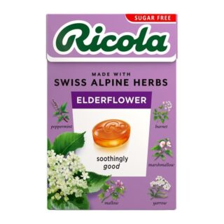 Ricola Elderflower Sugar Free Sweets Box