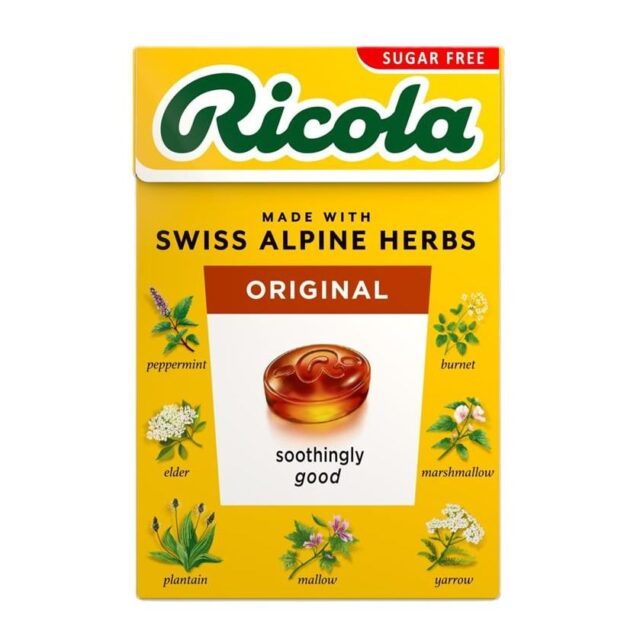 Ricola Original Herb Sugar Free Box