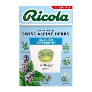 Ricola Glacier Peppermint Sugar Free Sweets Box