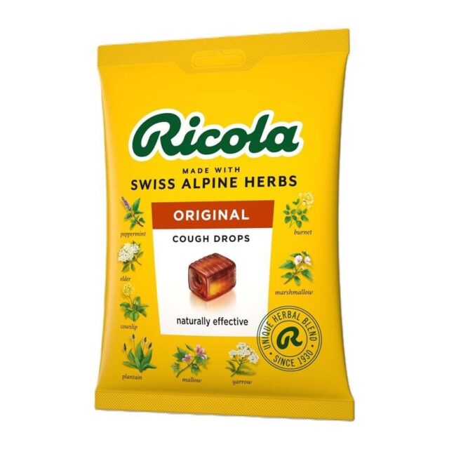 Ricola Cough Drops Original Herb Bag