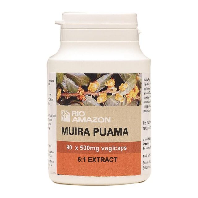 Rio Amazon Muirapuama 500mg (5:1 Extract)