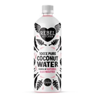 Rebel Kitchen 100% Pure Raw Coconut Water 750ml - Non Organic