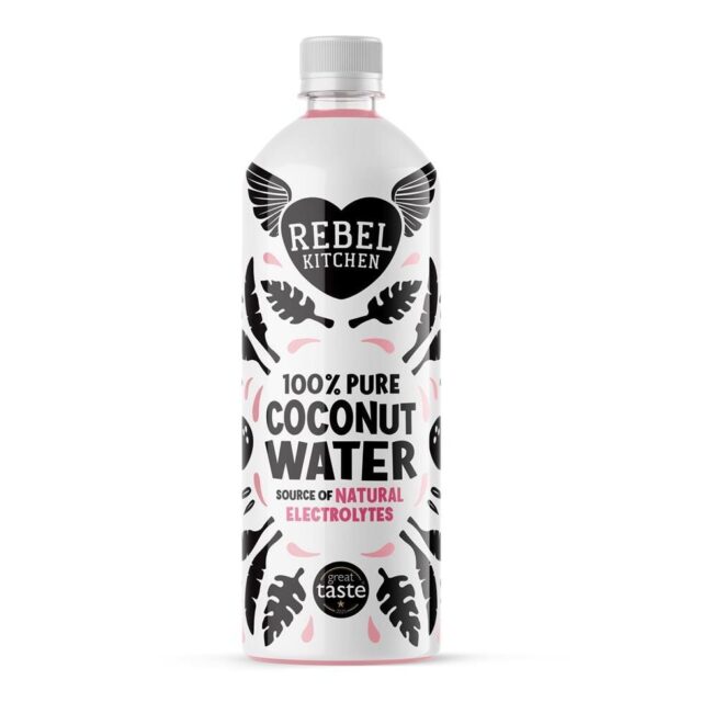Rebel Kitchen 100% Pure Raw Coconut Water 750ml - Non Organic