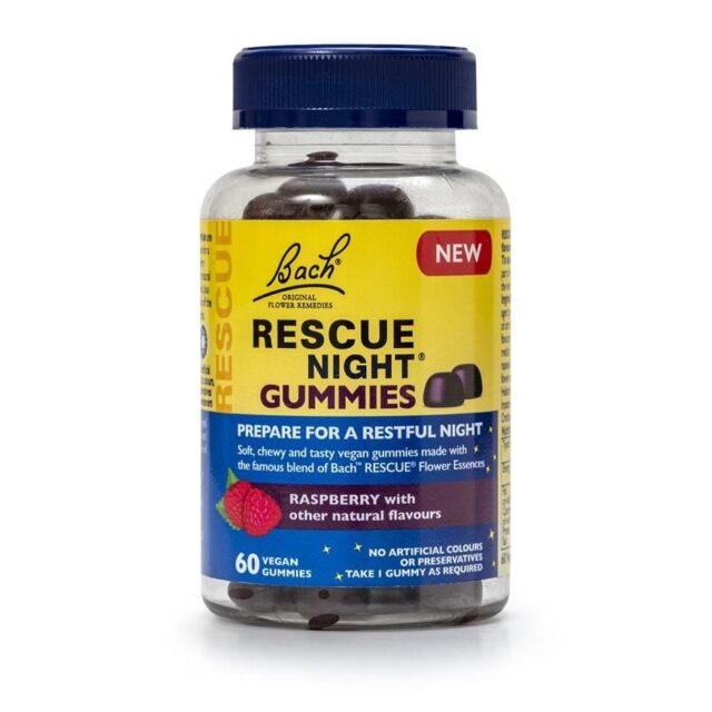 Bach Original Flower Remedies Rescue Night Gummies Mixed Berry - 60 Gummies