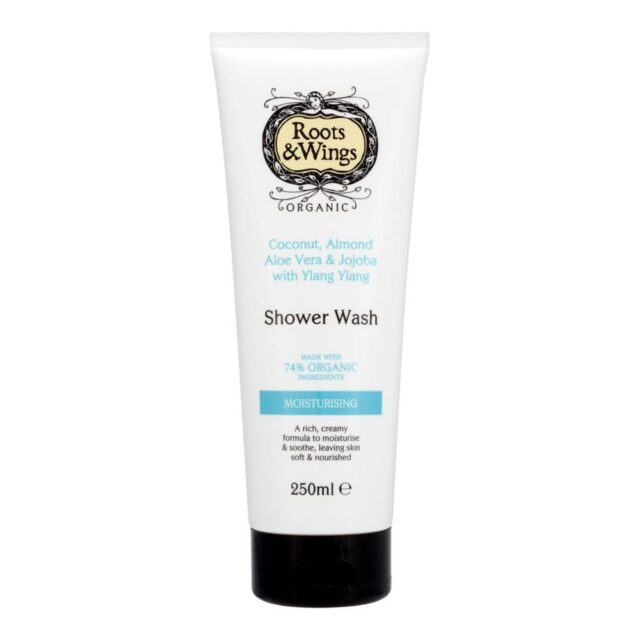 Roots and Wings Coconut Almond Aloe Vera & Ylang Ylang Shower Wash