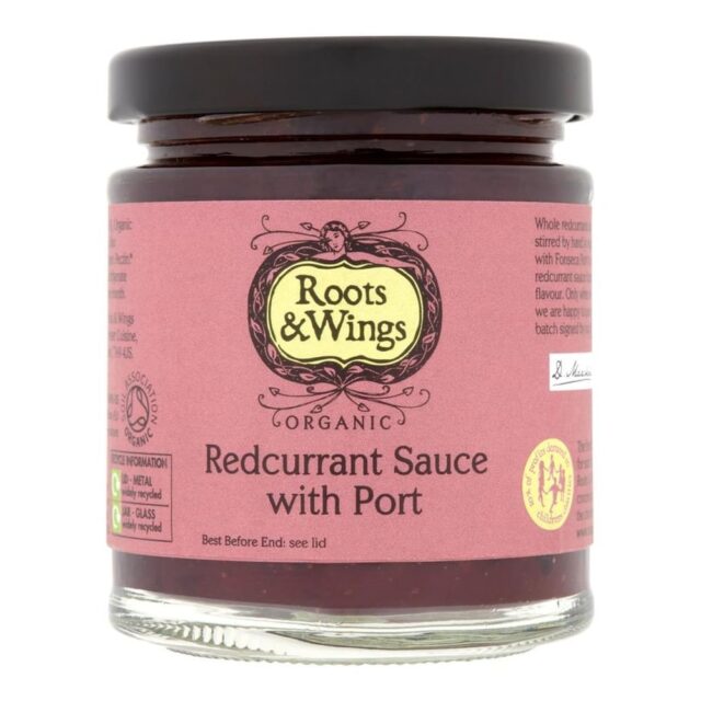 Roots and Wings Organic Redcurrant Sauce with Port