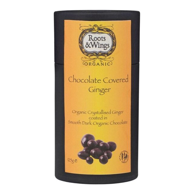 Roots and Wings Organic Chocolate Covered Ginger