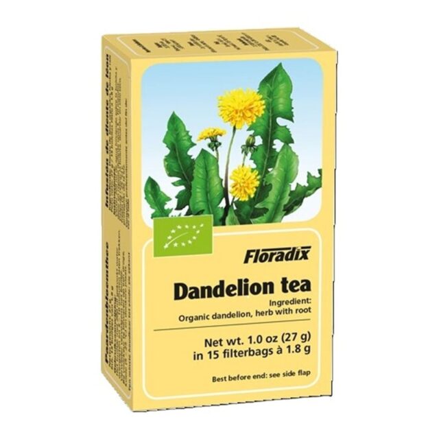 Floradix Dandelion Leaves Organic Herbal Tea 15 Filterbags