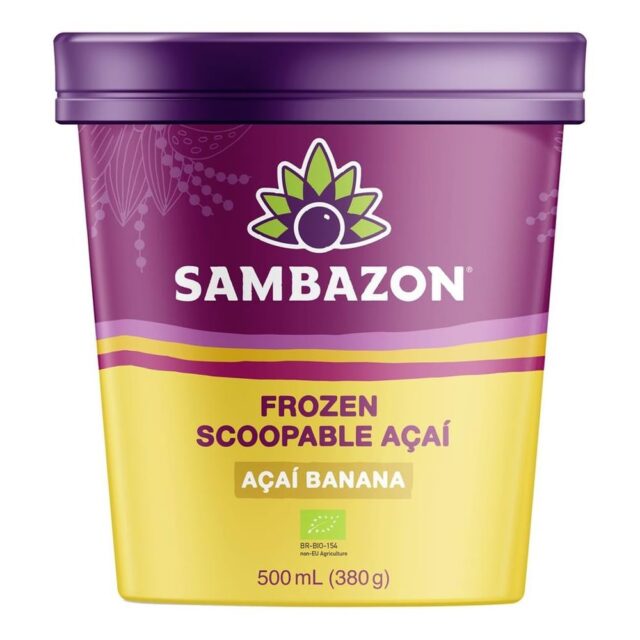 Sambazon Scoopable Acai with Banana