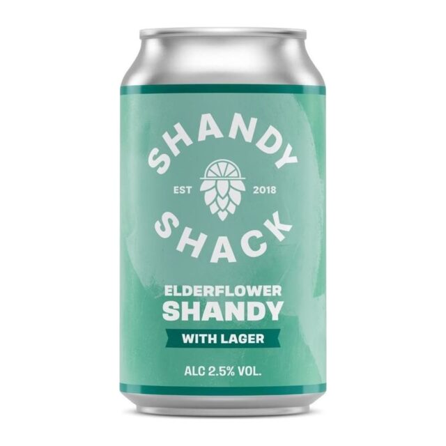 Shandy Shack Elderflower Shandy with Lager 2.5% ABV