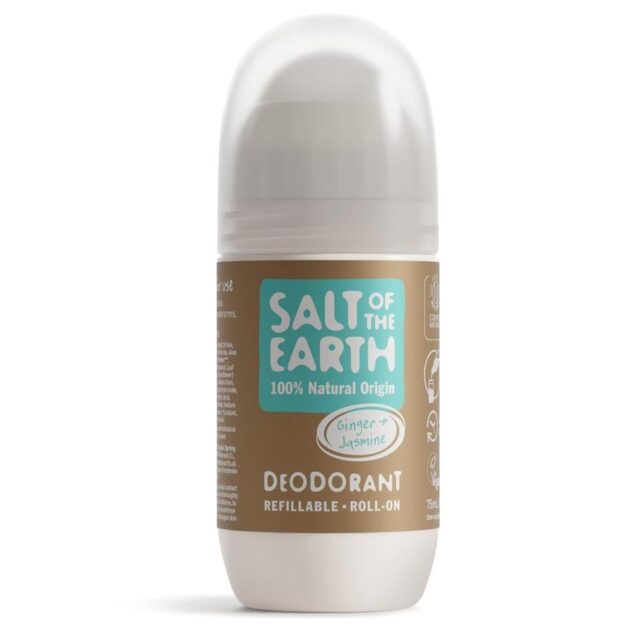 Salt of the Earth Ginger & Jasmine Refillable Roll-On Deodorant