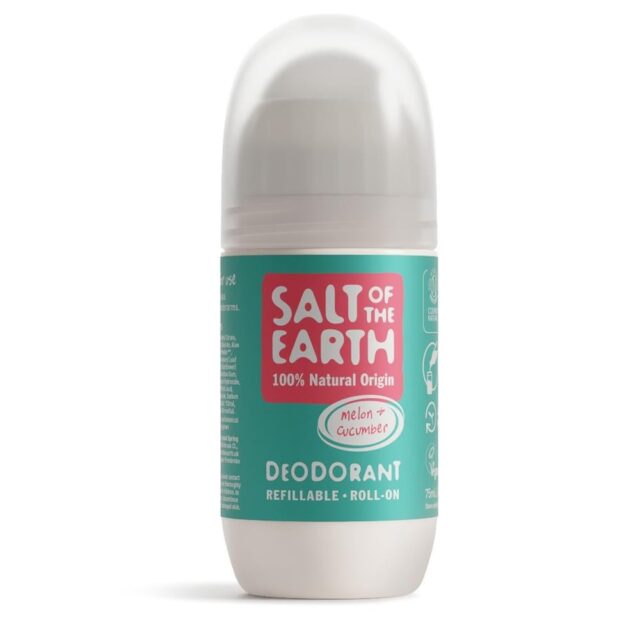 Salt of the Earth Melon & Cucumber Refillable Roll-On Deodorant