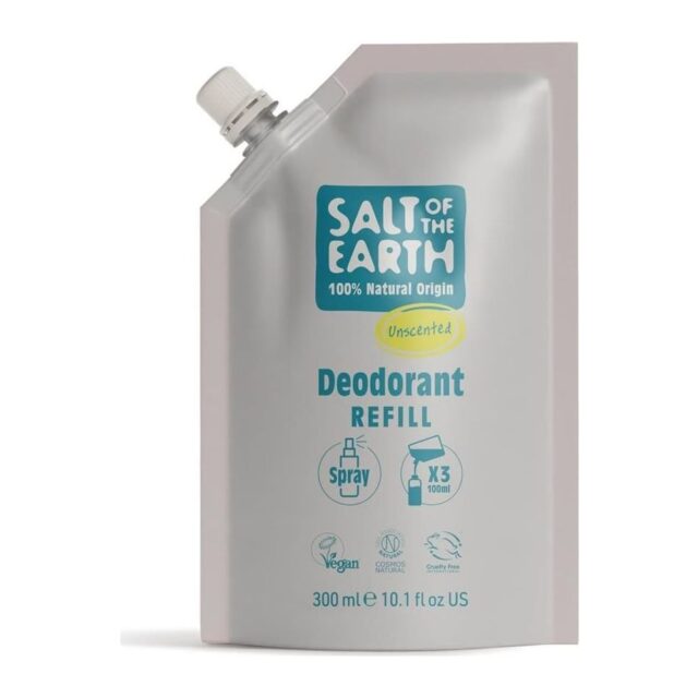 Salt of the Earth Unscented Refill Pouch for Spray
