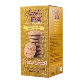 Sweet FA Organic Gluten-Free and Vegan Peanut Butter Cookies