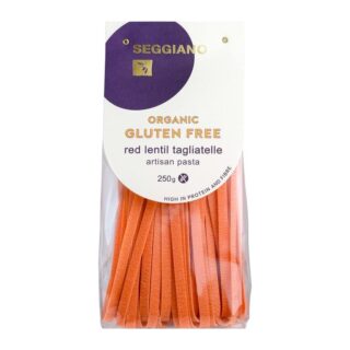 Seggiano Organic Gluten Free Red Lentil Tagliatelle