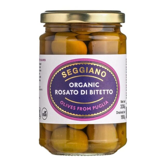 Seggiano Organic Rosate di Bitetto Olives