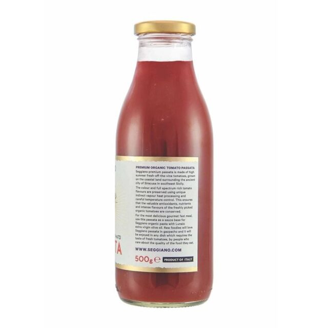 Seggiano Organic Premium Sicilian Tomato Passata