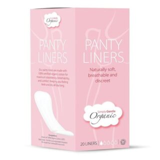 Simply Gentle Organic Cotton Panty Liners 20